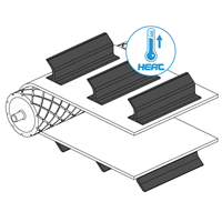 Cleats heat resistant